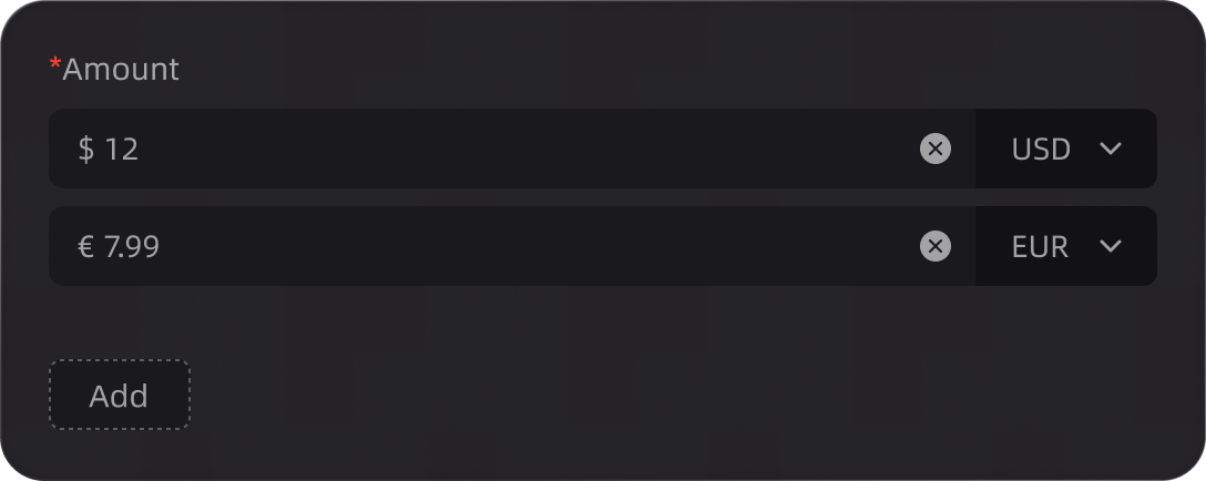 Multi Currency Pricing